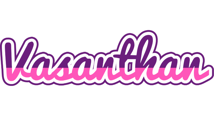 Vasanthan cheerful logo