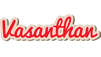 Vasanthan chocolate logo