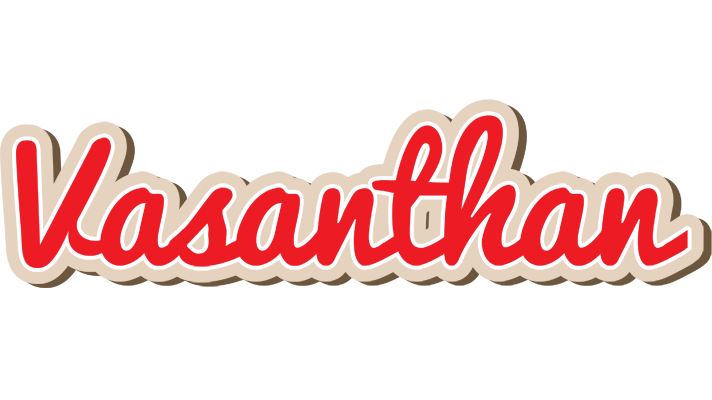 Vasanthan chocolate logo