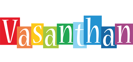 Vasanthan colors logo