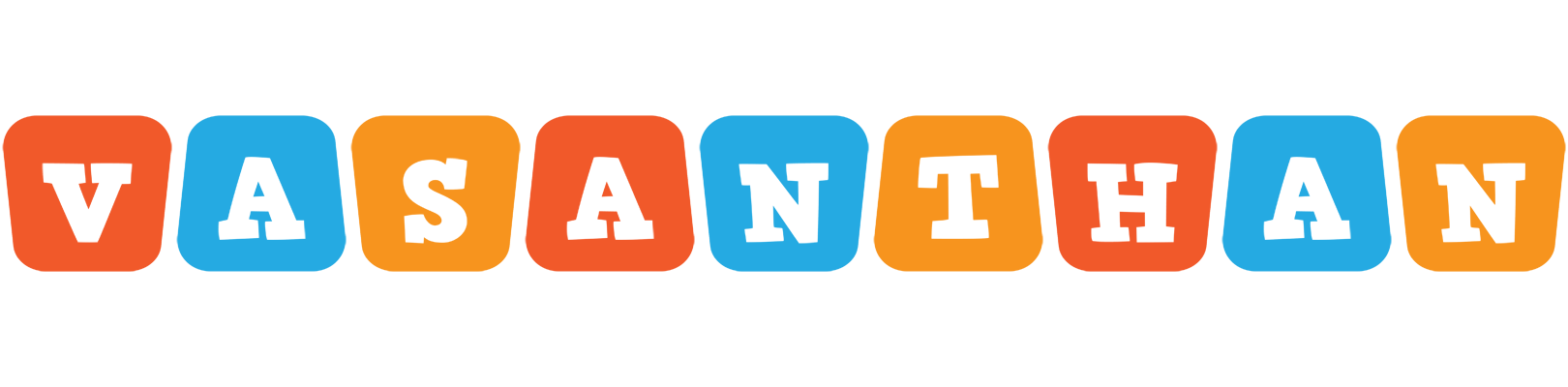 Vasanthan comics logo
