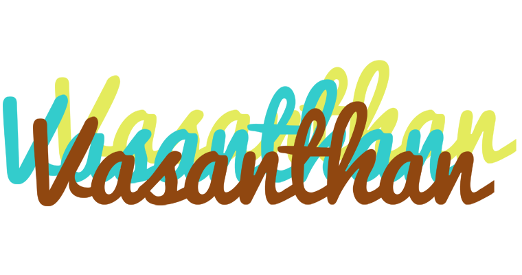 Vasanthan cupcake logo