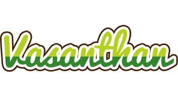 Vasanthan golfing logo