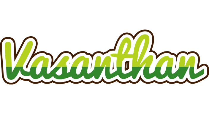 Vasanthan golfing logo