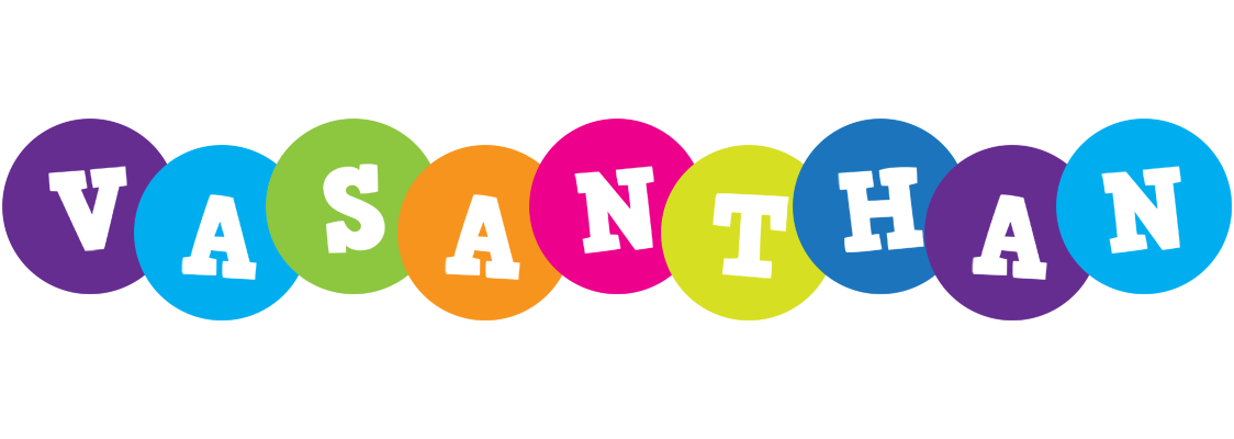 Vasanthan happy logo