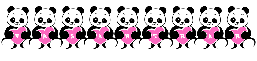 Vasanthan love-panda logo