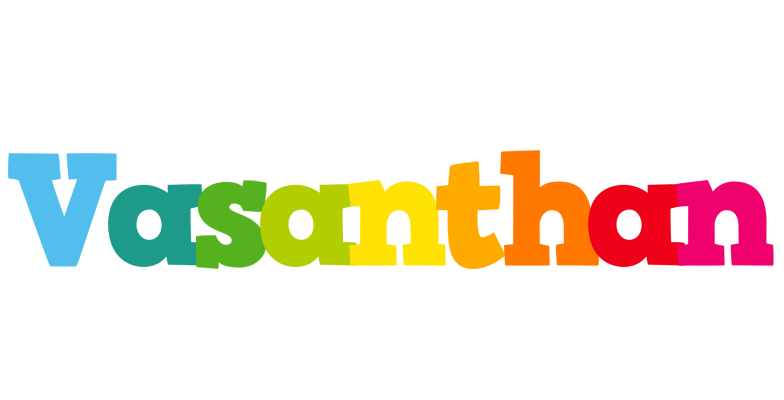 Vasanthan rainbows logo
