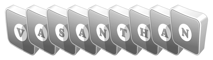 Vasanthan silver logo