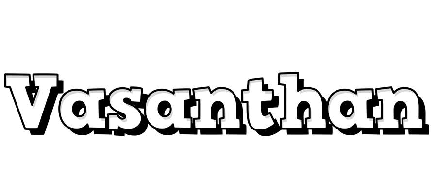 Vasanthan snowing logo