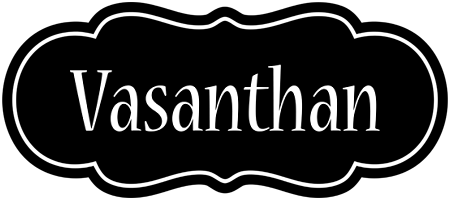 Vasanthan welcome logo