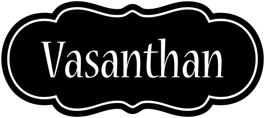 Vasanthan welcome logo