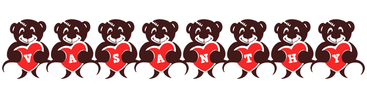 Vasanthy bear logo