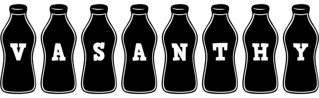 Vasanthy bottle logo