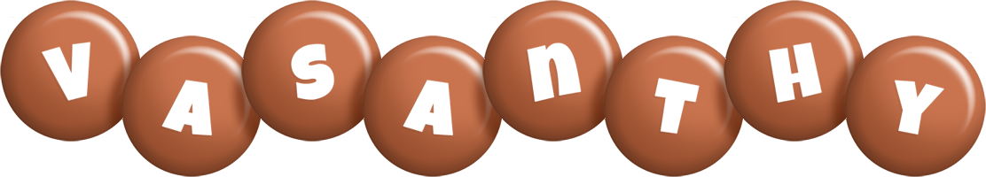 Vasanthy candy-brown logo