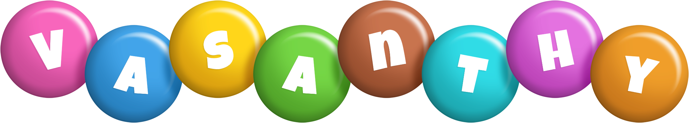 Vasanthy candy logo
