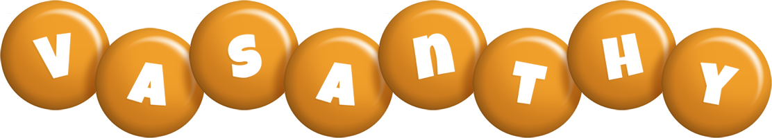Vasanthy candy-orange logo