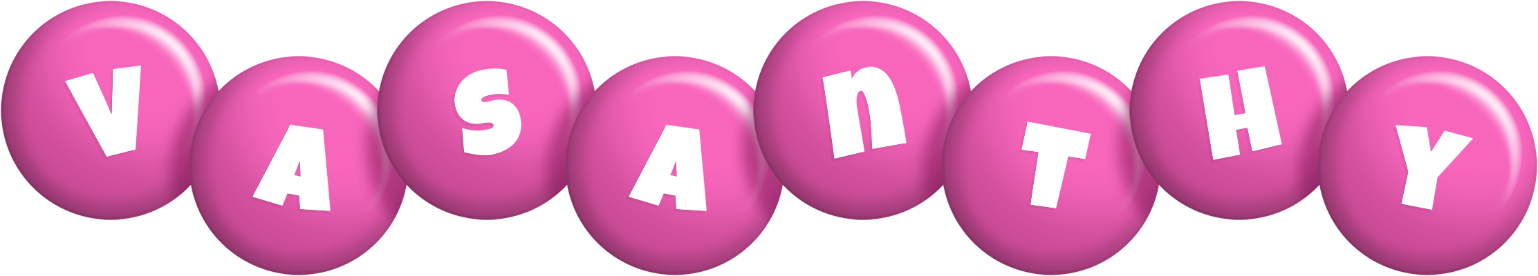 Vasanthy candy-pink logo