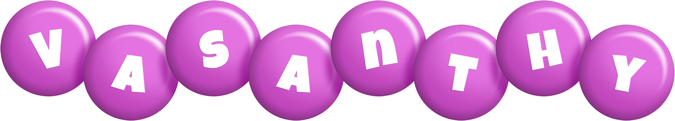 Vasanthy candy-purple logo