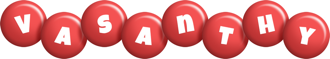 Vasanthy candy-red logo