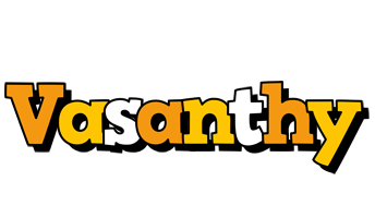 Vasanthy cartoon logo