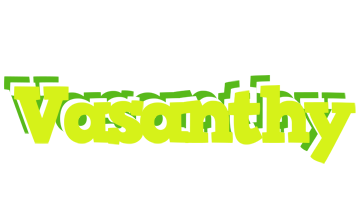 Vasanthy citrus logo