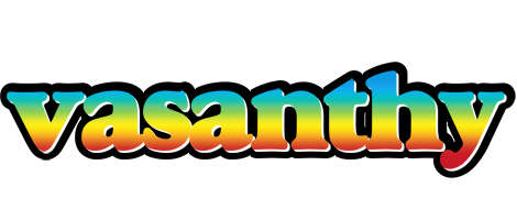 Vasanthy color logo