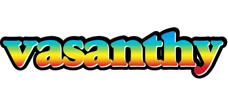 Vasanthy color logo