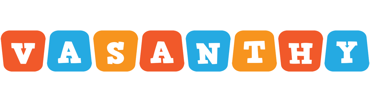 Vasanthy comics logo