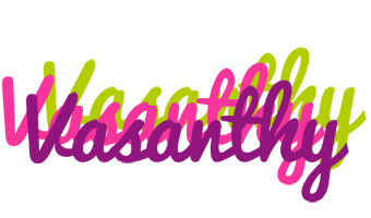 Vasanthy flowers logo