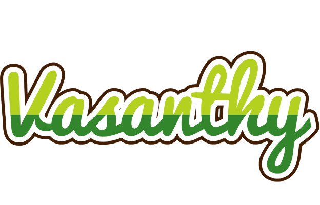 Vasanthy golfing logo