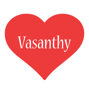 Vasanthy love logo
