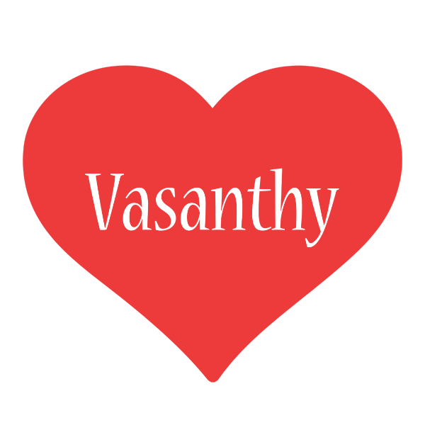 Vasanthy love logo