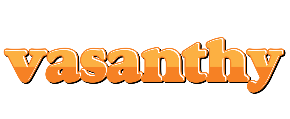 Vasanthy orange logo