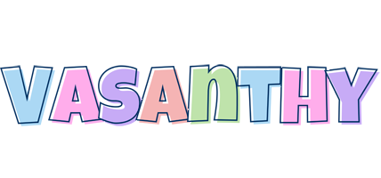 Vasanthy pastel logo