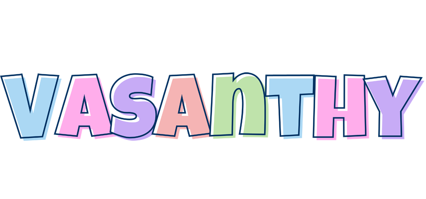 Vasanthy pastel logo