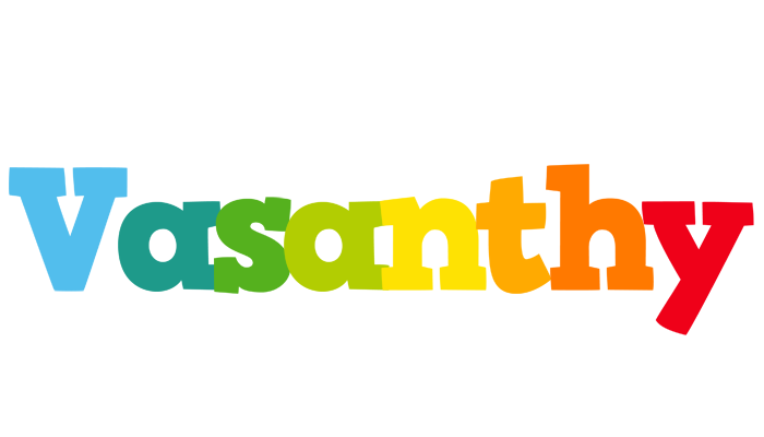 Vasanthy rainbows logo