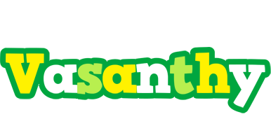 Vasanthy soccer logo