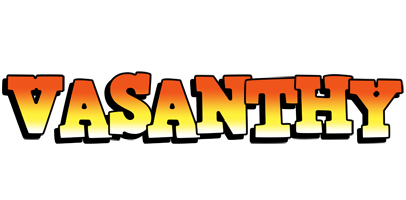 Vasanthy sunset logo