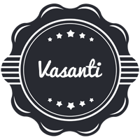 Vasanti badge logo