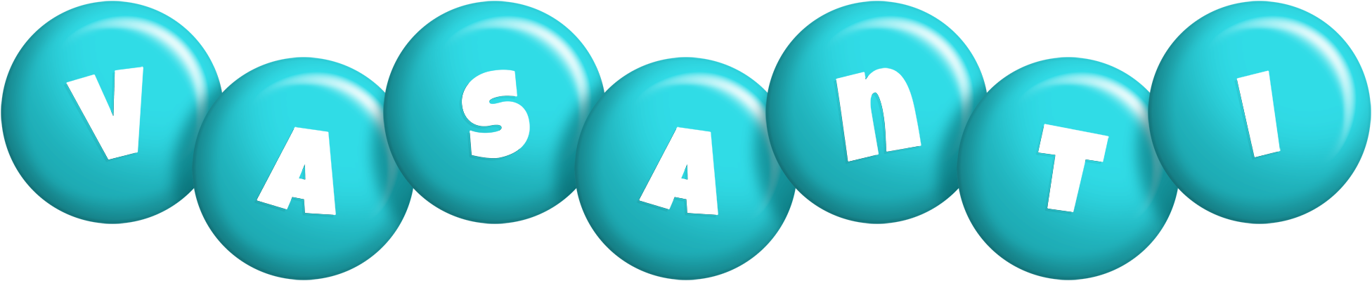 Vasanti candy-azur logo