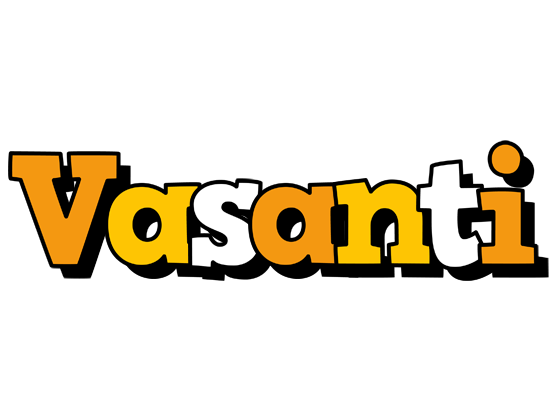 Vasanti cartoon logo