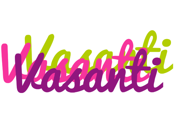 Vasanti flowers logo