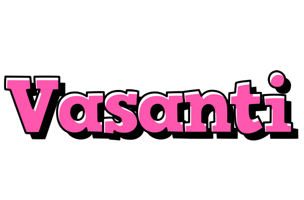 Vasanti girlish logo