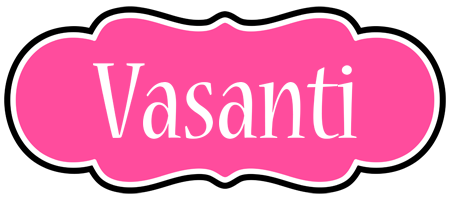 Vasanti invitation logo