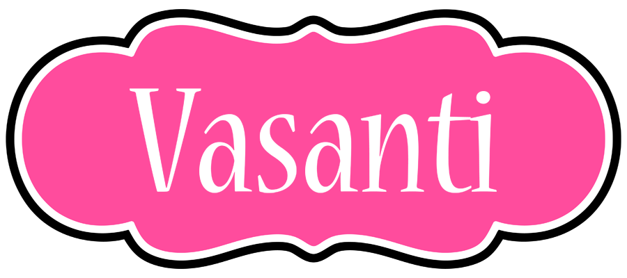Vasanti invitation logo