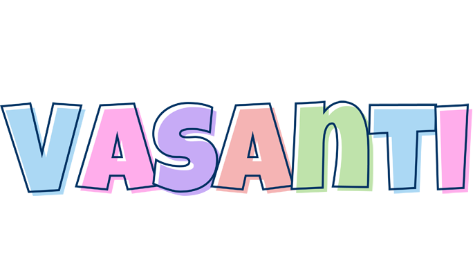 Vasanti pastel logo
