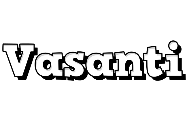 Vasanti snowing logo