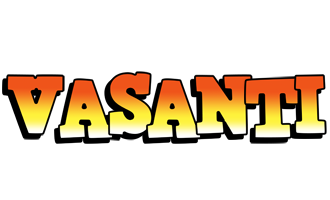 Vasanti sunset logo