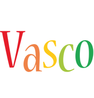 Vasco birthday logo