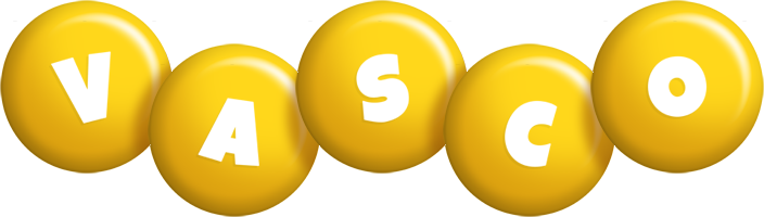 Vasco candy-yellow logo